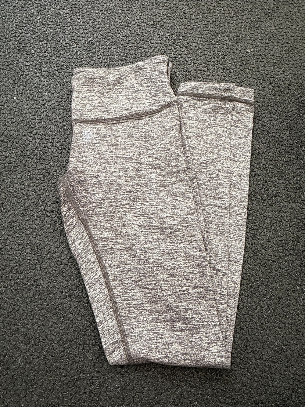 Lululemon Low-Rise Heathered Gray Performance Leggings